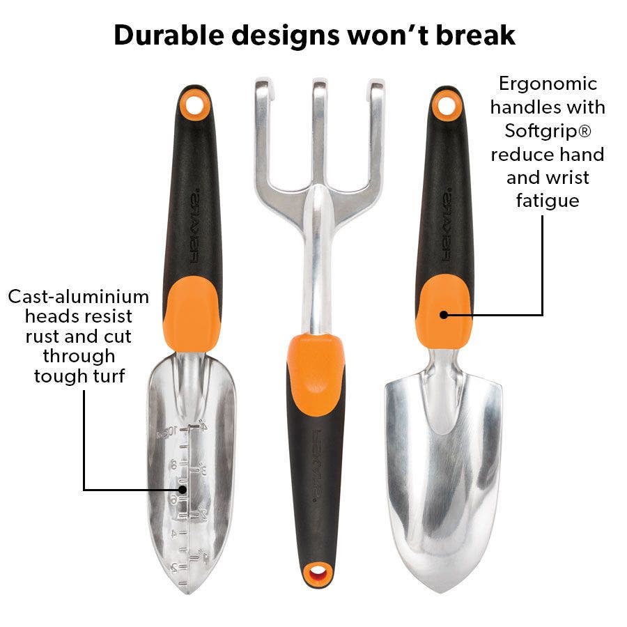 Fiskars® Ergo Garden Tool Set