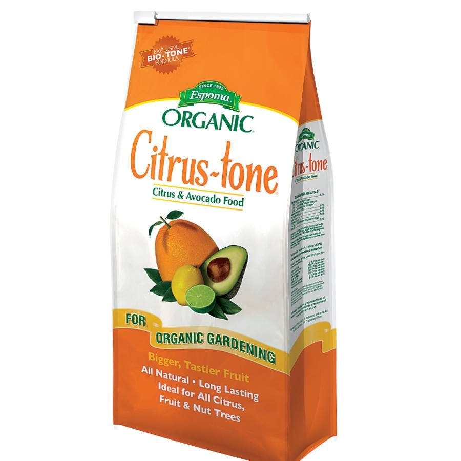 fertilizer for fruiting plants Espoma Organic Citrus-tone Citrus and Avocado Food