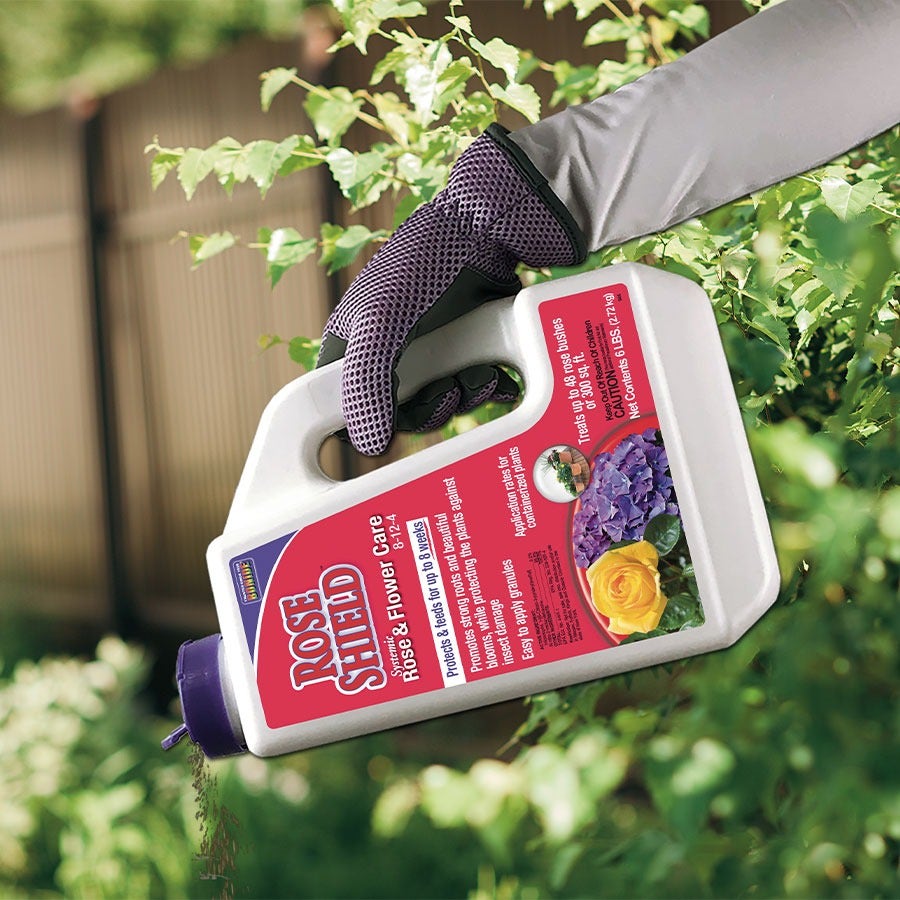Bonide® Rose Shield™ Systemic Rose & Flower Care Granules 8-12-4 (6lb)