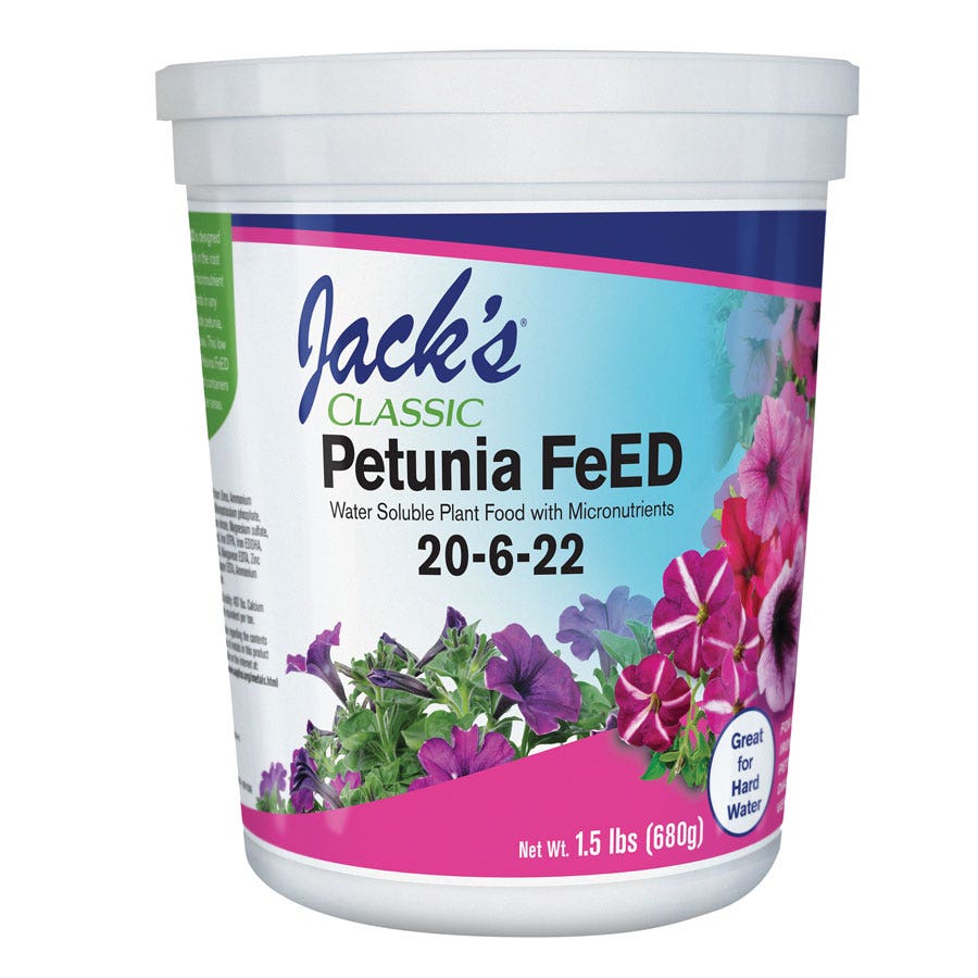 jack's house plant fertilizer Jack's® Classic Petunia FeED 20-6-22 – Wayside Gardens