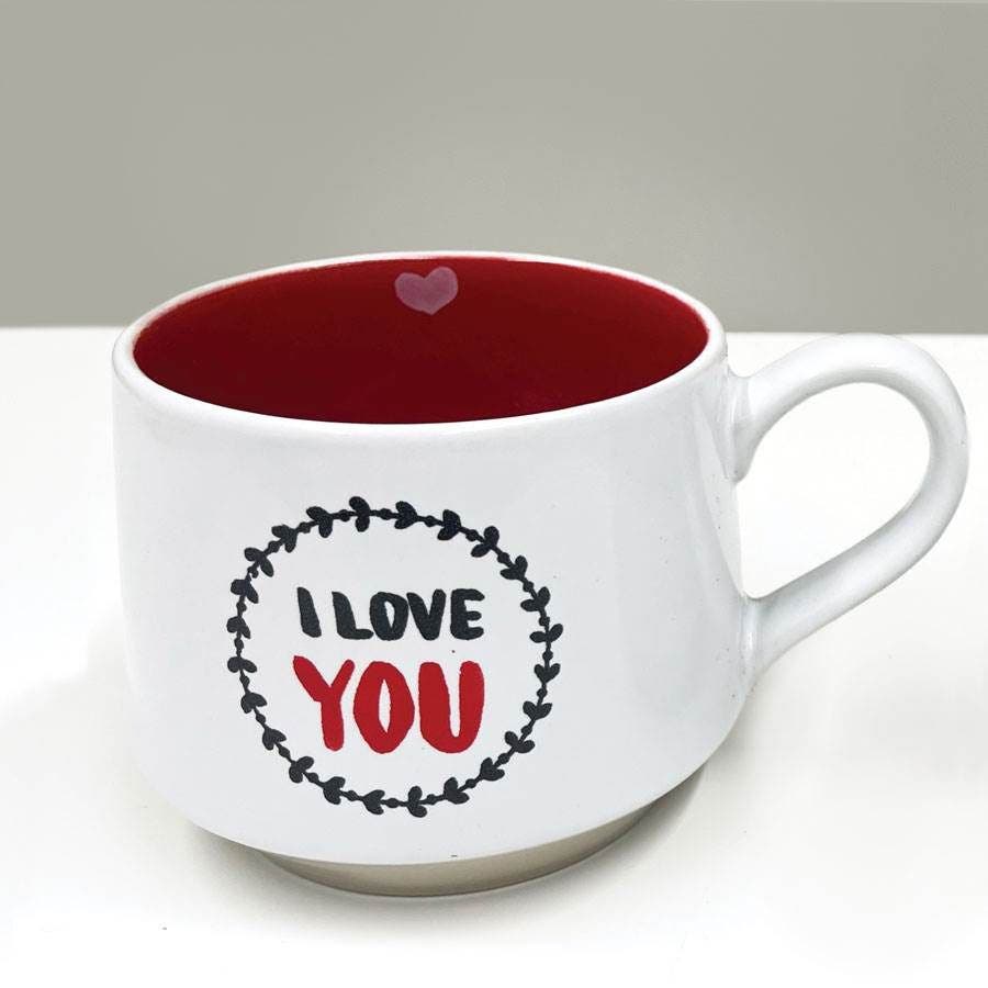 Love Expressions Mixed Succulent Mugs