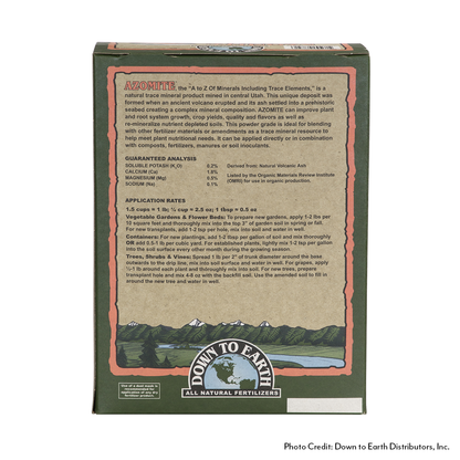 Down to Earth All Natural Azomite® Slow Release Trace Minerals 5lb. 0-0-0.2