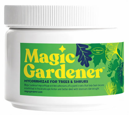 Magic Gardener® Mycorrhizae for Trees & Shrubs Organic Beneficial Fungi 8 oz