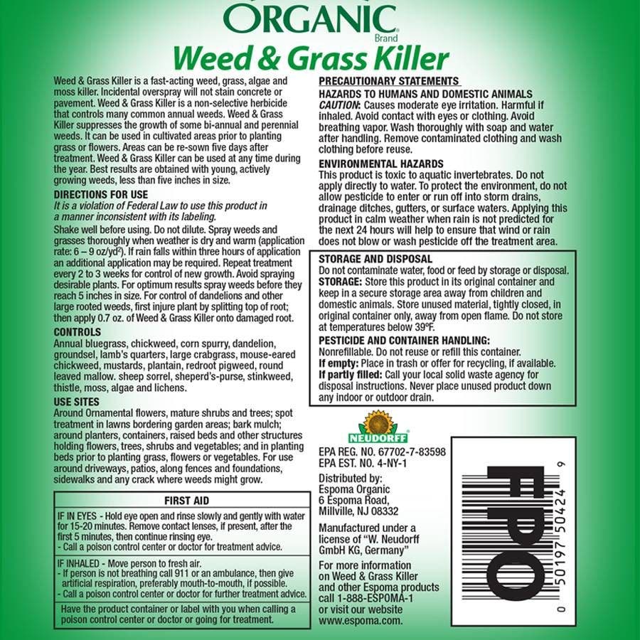 Espoma Organic® Weed and Grass Killer
