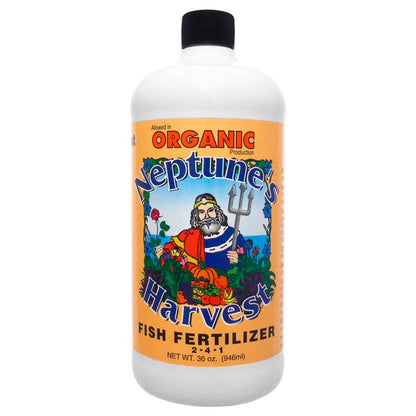Neptune's Harvest Organic Hydrolyzed Fish (2-4-1) Fertilizer 36 oz.